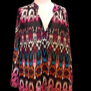 Tribal style long sleeves tunic🌟